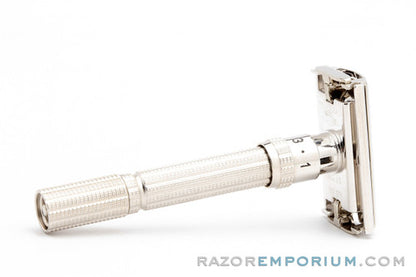 1966 Gillette L3 Slim Adjustable TTO Safety Razor | Rhodium Revamp