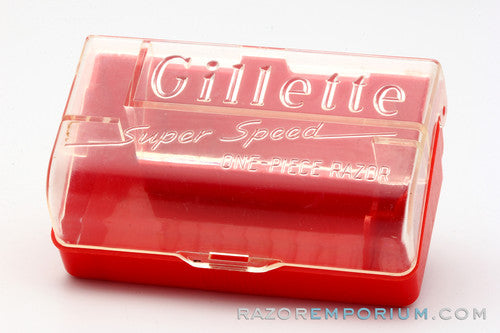 1940's Gillette Original Super Speed Red Case