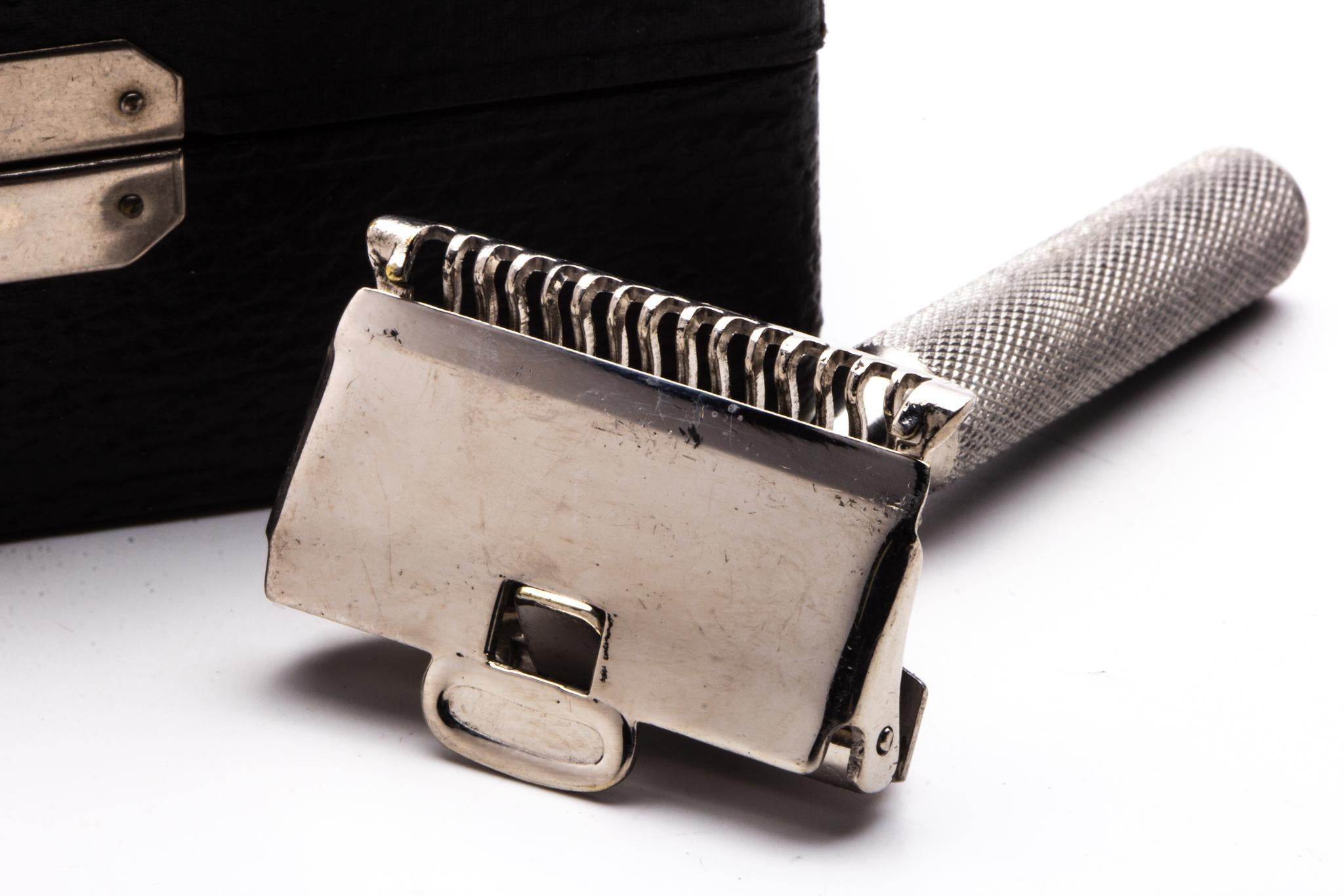 Early Safety Razors 1930's Gem Single Edge Model Safety Razor Set | Original Condition ...