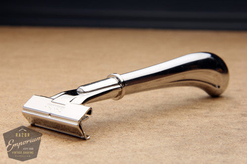 Handle Injector Razor Revere Schick Type M47 Stainless Steel Handle Injector Safety Razor – Razor ...
