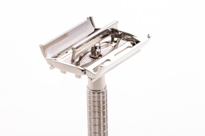 1962 H4 Gillette Flare Tip Super Speed Safety Razor | Rhodium Revamp