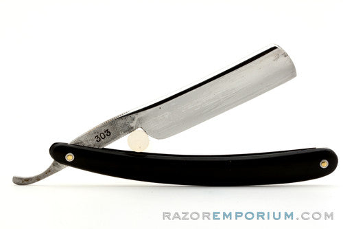 11/16" P. Fritiss "Le Hyalin" No. 303 Straight Razor w/ Case | Paris France