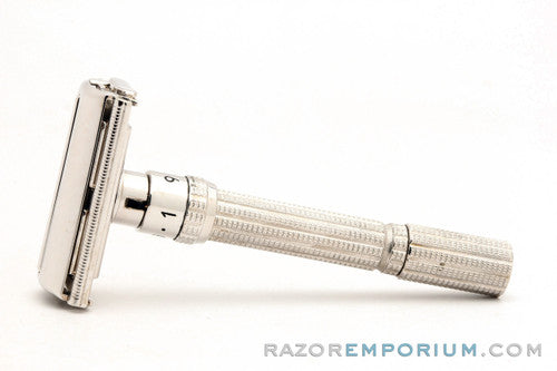1966 Gillette L2 Slim Adjustable Safety Razor Rhodium Revamp