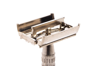 1955 A2 Gillette Heavy Red Tip Super Speed Safety Razor | Original Condition
