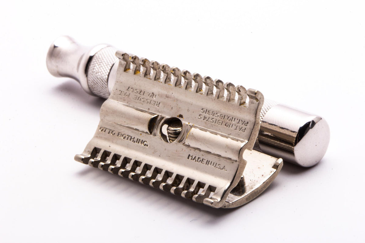 Camnom Razor 1930's Gillette NEW Long Comb Common Bar Handle Safety Razor |Original ...