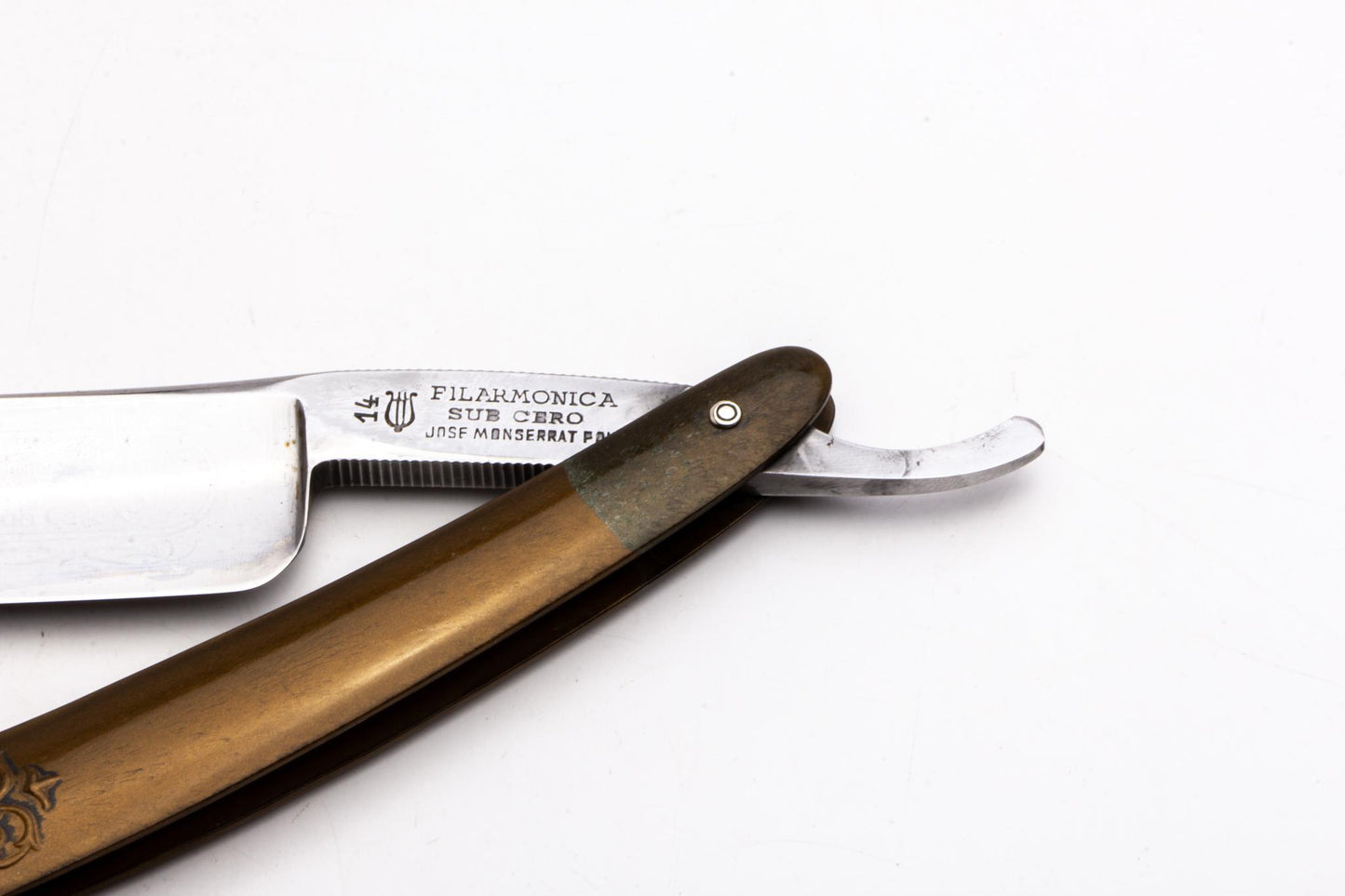 7/8" Filarmonica Sub Cero #14 Straight Razor w/ Coffin | Spain