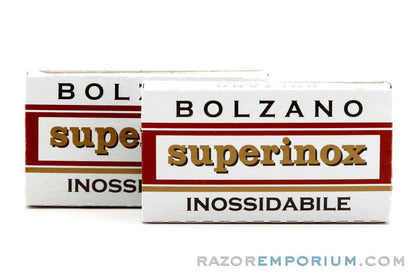 Bolzano Superinox Double Edge Razor Blades