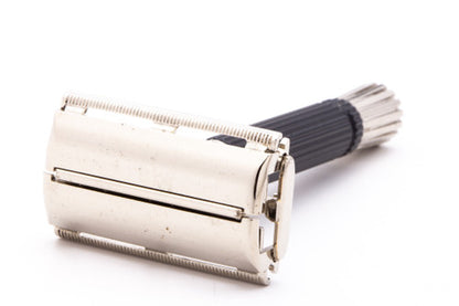 1972 Gillette Black Handle Super Speed Double Edge Safety Razor - S4