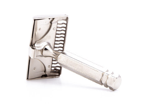 1930's Ever-Ready 1912 Style Single Edge Safety Razor | Nickel Revamp