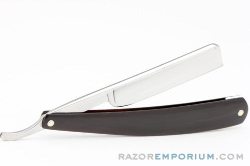 6/8" Wellington Hollow Ground Straight Razor | Custom Unique Horn Scales