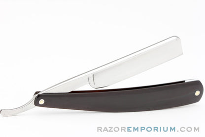 6/8" Wellington Hollow Ground Straight Razor | Custom Unique Horn Scales