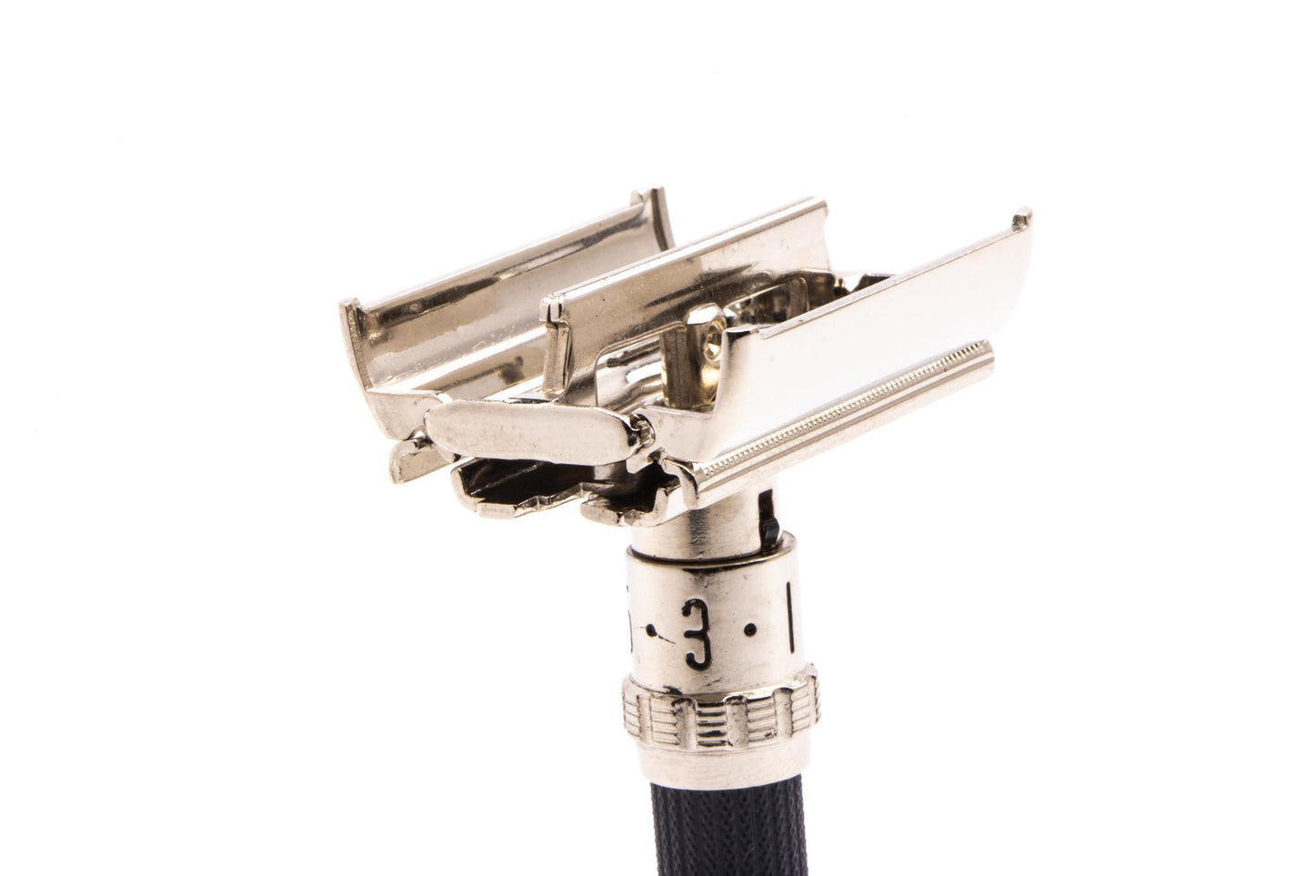 1974 U2 Gillette Super Adjustable 84 Safety Razor | Factory Nickel Revamp
