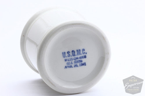 U.S.Q.M.C. 1941 WWII || Military issued Porcelain Dish