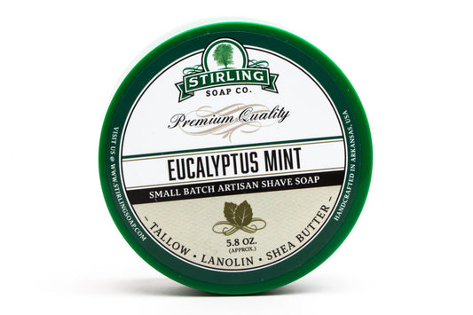Stirling Soap Co | Eucalyptus Mint Shave Soap