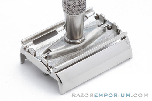 1964 Gillette Flair Tip Super Speed Safety Razor J1 Factory Nickel