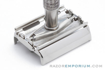 1964 Gillette Flair Tip Super Speed Safety Razor J1 Factory Nickel