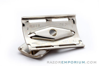 1957 Gillette Ball End Tech DE Safety Razor C1