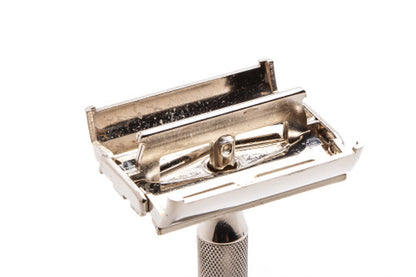 1940's Gillette Super Speed Double Edge Safety Razor with Original Box and Blade Bank