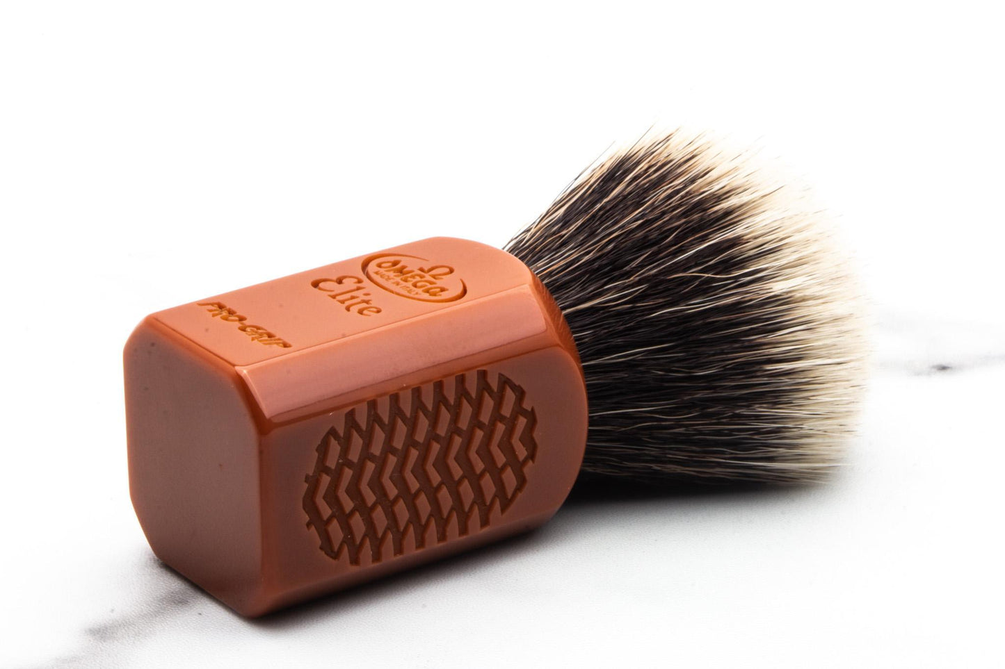 Omega | Pro Grip Elite Synthetic Fiber Shaving Brush - MB1949/MA - Small