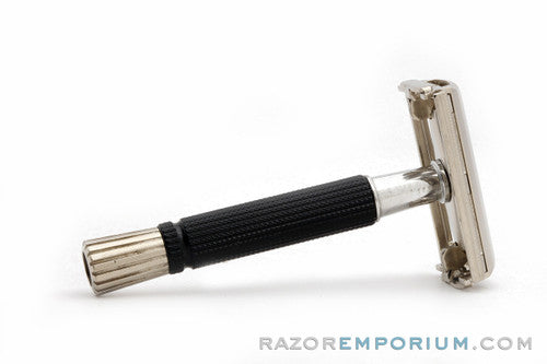 1967-1976 Gillette Black Handle Super Speed Safety Razor