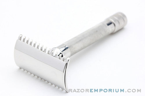 1921 Gillette Single Ring DE Safety Razor | Rhodium Revamp