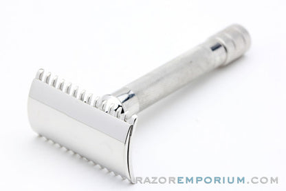 1921 Gillette Single Ring DE Safety Razor | Rhodium Revamp