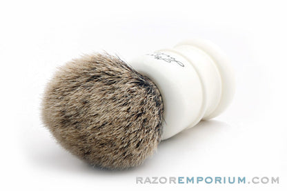Morris & Forndran 26mm Finest Badger Shave Brush - Pre-Owned