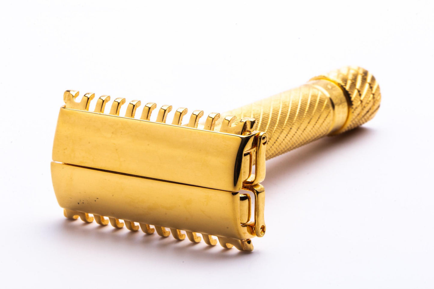 1936 Gillette Aristocrat Deluxe Double Edge Razor  | 24K Gold Revamp