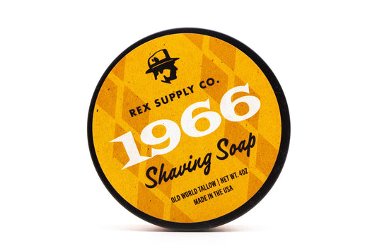 Rex Supply Co. | 1966 Old World Tallow Shaving Soap