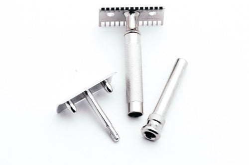 Gillette Fluted Tip Aristocrat Double Edge Safety Razor | Nickel Revamp