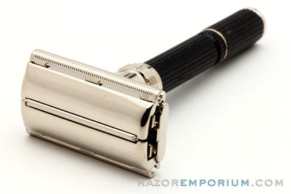 1969 Gillette Super Adjustable 84mm Double Edge TTO Safety Razor O2 | Rhodium Revamp
