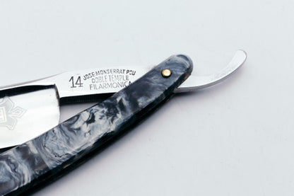 7/8" Filarmonica Doble Temple #14 Straight Razor w/ Coffin | Spain