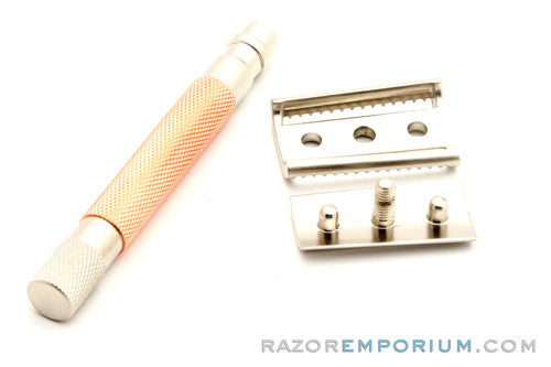Parker 55SL Slant  DE Safety Razor Rose Gold