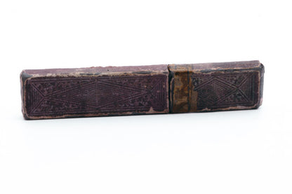 6/8" Filarmonica Doble Temple #13 Straight Razor w/ Coffin | Spain