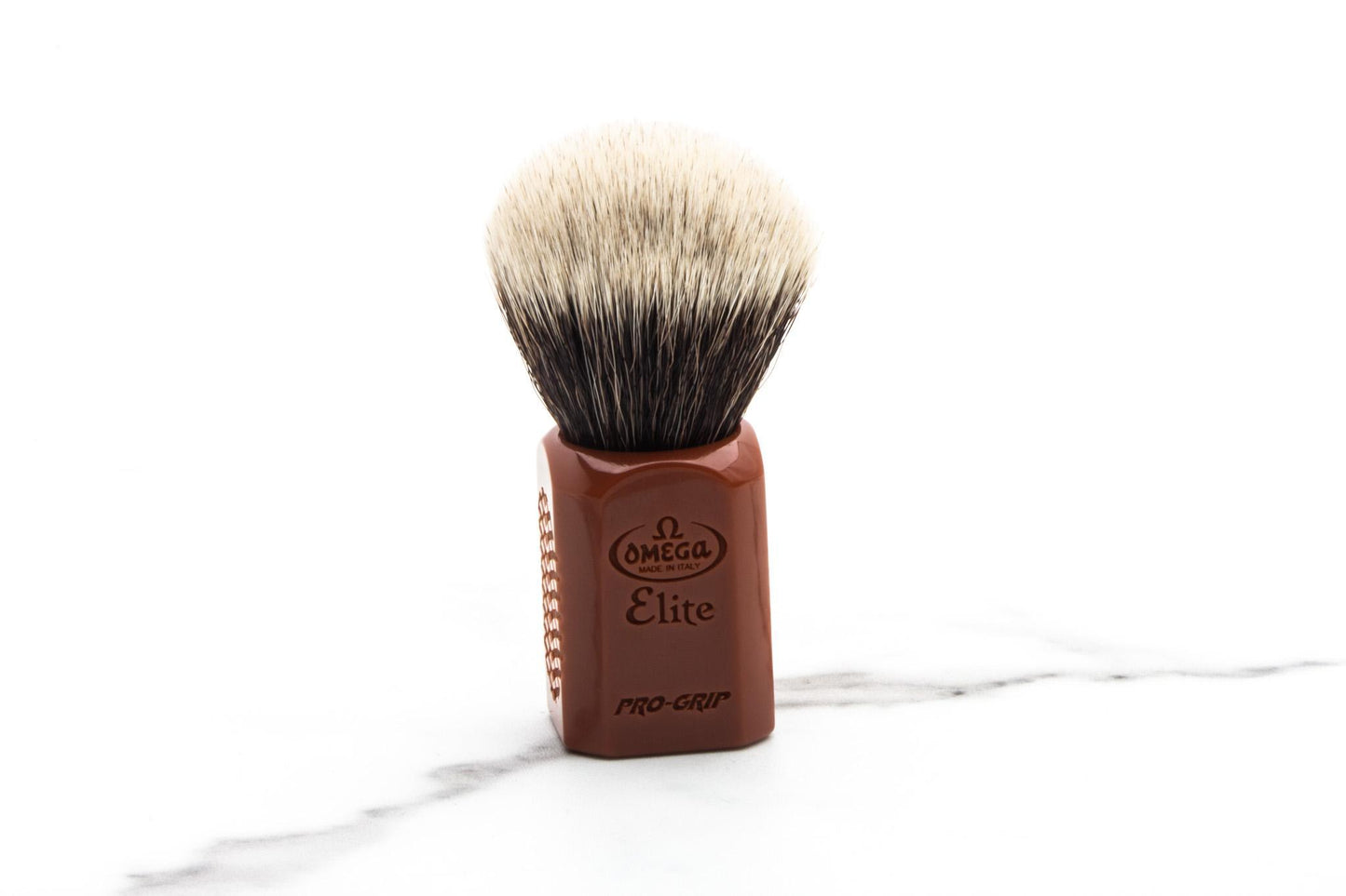 Omega | Pro Grip Elite Synthetic Fiber Shaving Brush - MB1949/MA - Small
