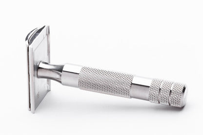 iKon Stainless Steel Standard  Solid Guard D E Razor - Original Production Run