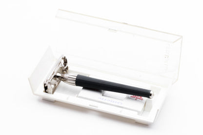 1973 Gillette Super Slim Twist DE Safety Razor Set
