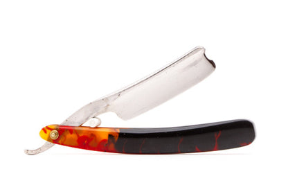 6/8"  Frederick Reynolds Straight Razor Custom Scales | Sheffield, England