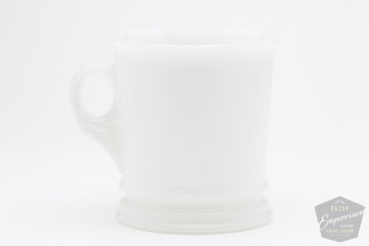 Avon Vintage Milk Glass Shaving Mug | Locomotive