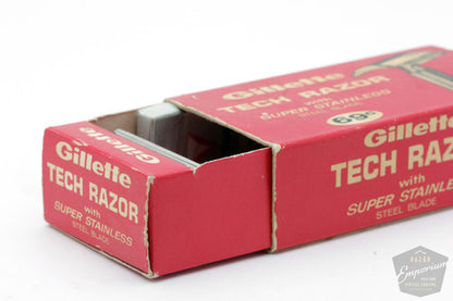 1965-73 Gillette Ball End Tech DE Safety Razor