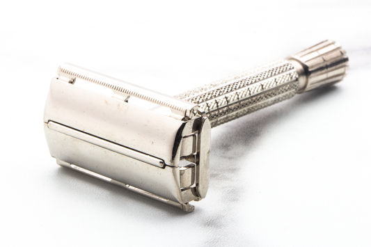 1940's Gillette Flare Tip British Rocket DE Safety Razor Set | Original Condition