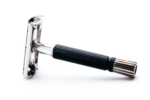 1967 M4 Gillette Black Handle Super Speed Safety Razor