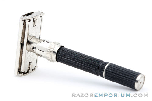 1973 Gillette Super Adjustable 84 Short Handle DE Safety Razor T2