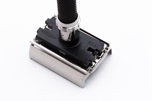 1984 Gillette Super Adjustable "Black Beauty" DE Safety Razor E3