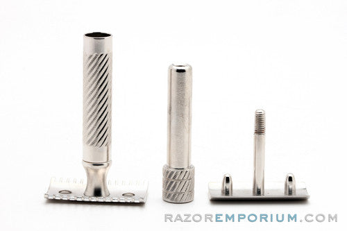 1919 Gillette Bulldog Old Style Double Edge Razor Rhodium Revamp