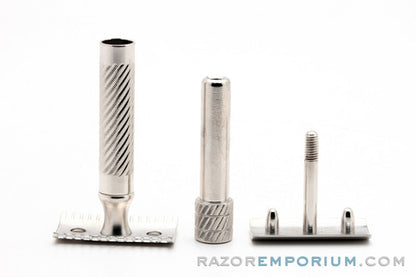 1919 Gillette Bulldog Old Style Double Edge Razor Rhodium Revamp