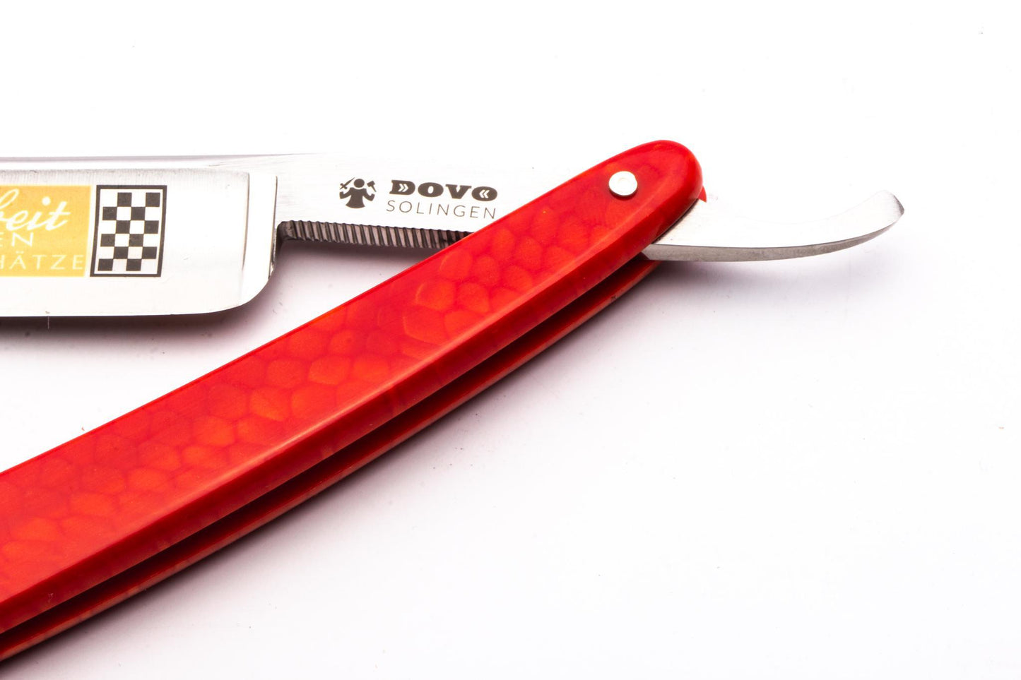 6/8" Dovo Facharbeit Red Straight Razor | Used
