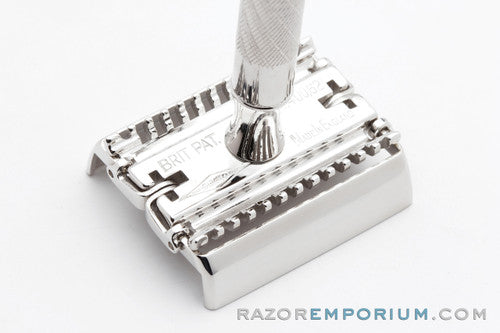 1930's Gillette British Aristocrat #47 Safety Razor - Rhodium Revamp