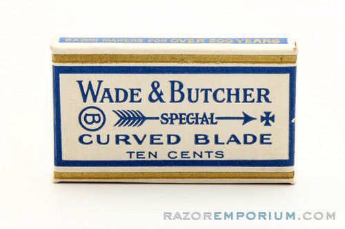 Wade & Butcher NOS Double Edge (DE) Safety Razor Blade