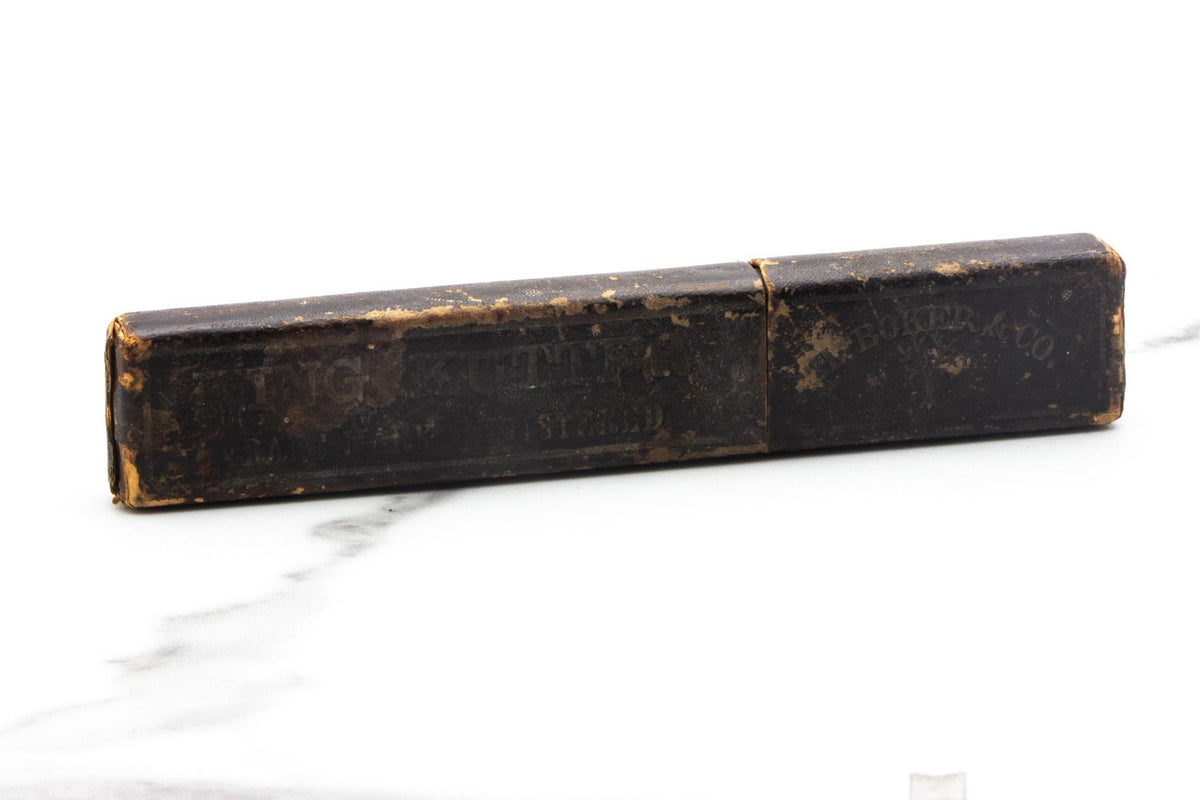 5/8'' Vintage Restored Genco Straight Razor With Original Scales ...